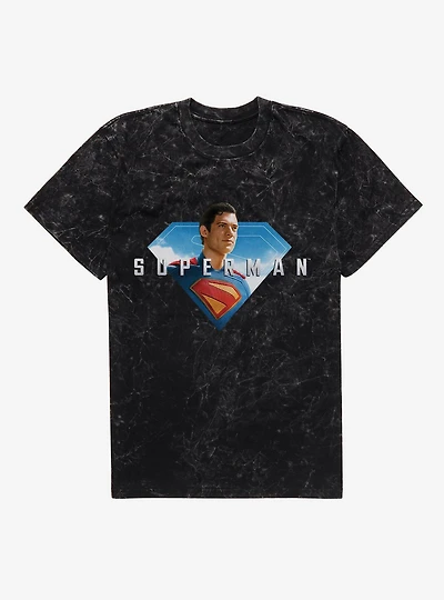 DC Comics Superman Kal-El Mineral Wash T-Shirt