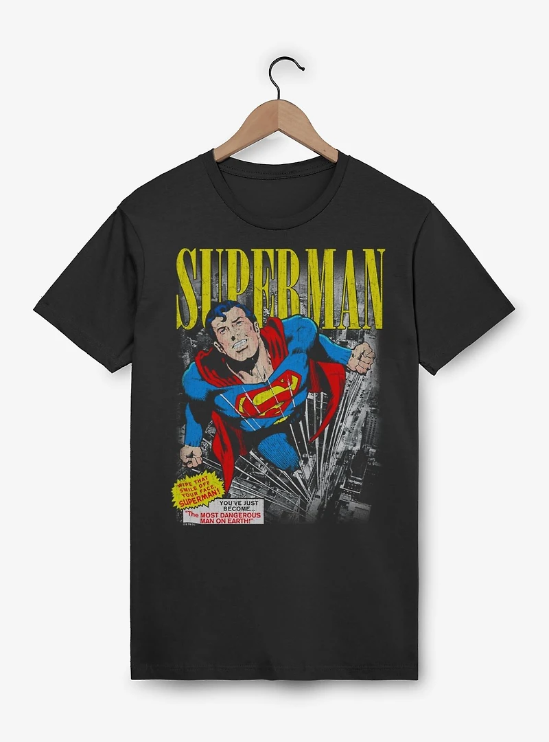 DC Comics Superman Vintage T-Shirt BoxLunch Exclusive