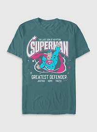 DC Comics Superman Greatest Defender Garment Dye T-Shirt BoxLunch Exclusive