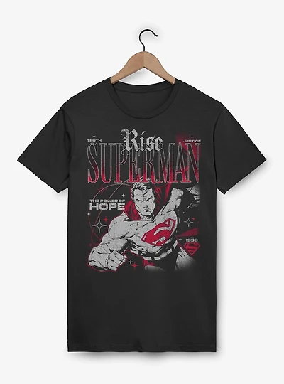 DC Comics Superman Rise Truth Justice Hope T-Shirt BoxLunch Exclusive