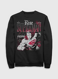 DC Comics Superman Rise Truth Justice Hope Sweatshirt BoxLunch Exclusive
