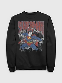 DC Comics Superman Unchained Sweatshirt BoxLunch Exclusive