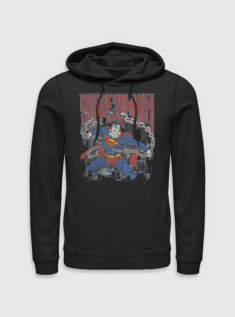DC Comics Superman Unchained Hoodie BoxLunch Exclusive