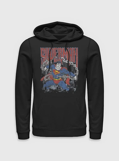 DC Comics Superman Unchained Hoodie BoxLunch Exclusive