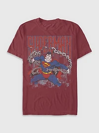 DC Comics Superman Unchained Garment Dye T-Shirt BoxLunch Exclusive