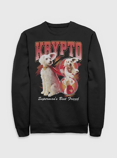 DC Comics Superman Krypto Superman's Best Friend Sweatshirt BoxLunch Exclusive