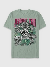 Jurassic Park Iconic Dinosaurs Garment Dye T-Shirt BoxLunch Exclusive