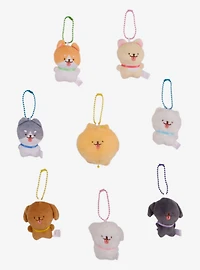 Dog Blind Assorted Plush Keychain