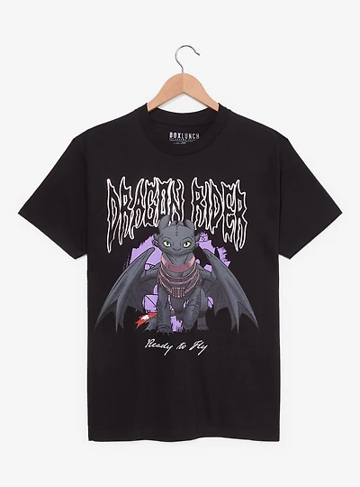 DreamWorks How To Train Your Dragon Toothless Rider T-Shirt - BoxLunch Exclusive