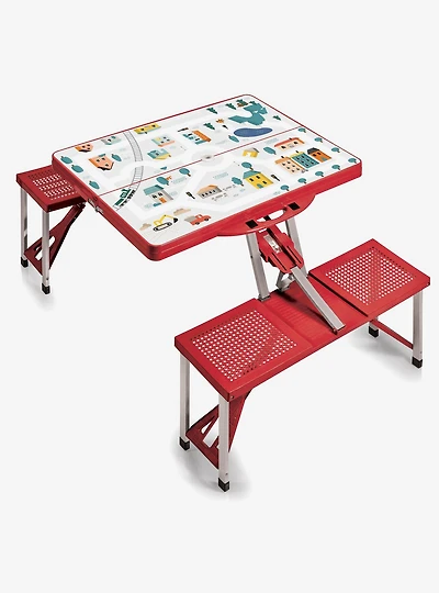 Play Town Picnic Table Red