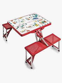 Play Town Picnic Table Red