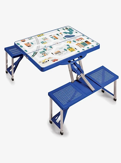 Play Town Picnic Table Royal Blue
