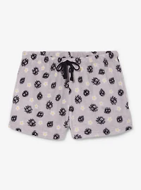 Studio Ghibli® Spirited Away Floral Soot Sprites Women's Plush Sleep Shorts - BoxLunch Exclusive