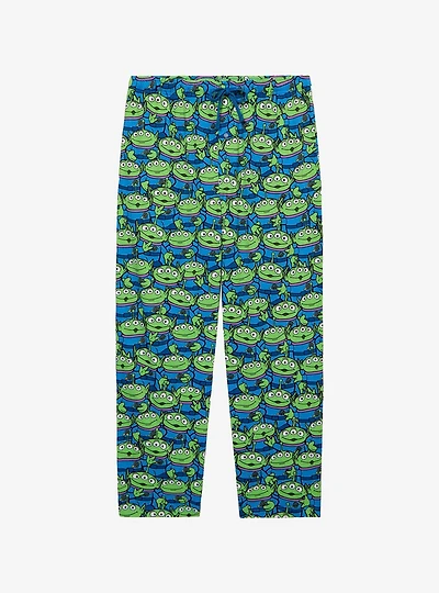 Disney Pixar Toy Story Little Green Aliens Allover Print Plus Sleep Pants — BoxLunch Exclusive