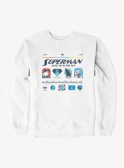 DC Comics Superman Kryptonian Heritage Sweatshirt