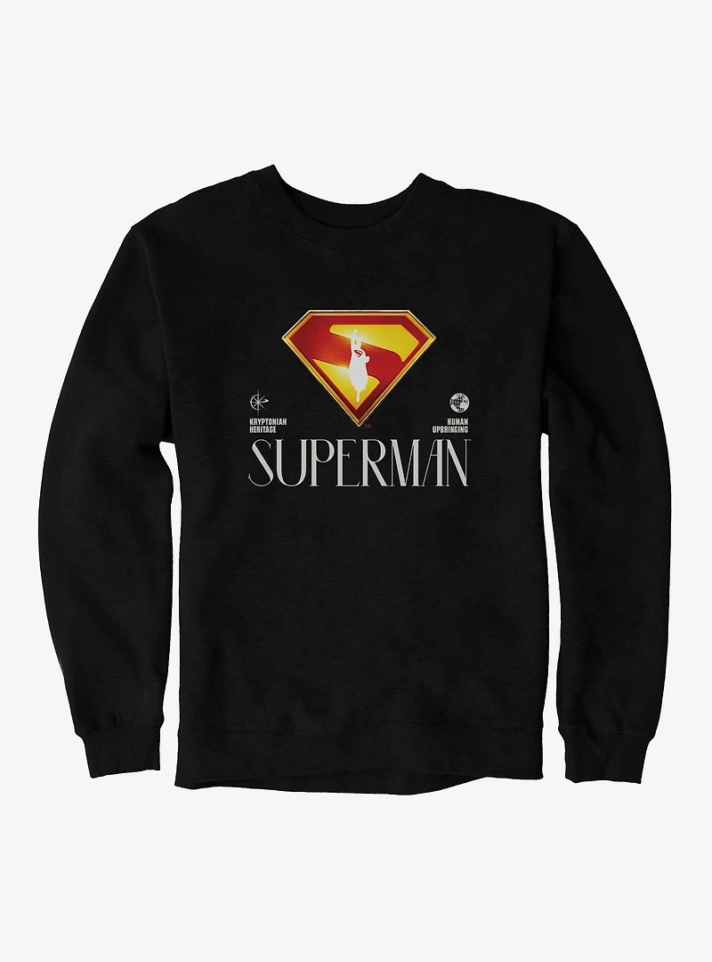 DC Comics Superman Human Upbringing Sweatshirt