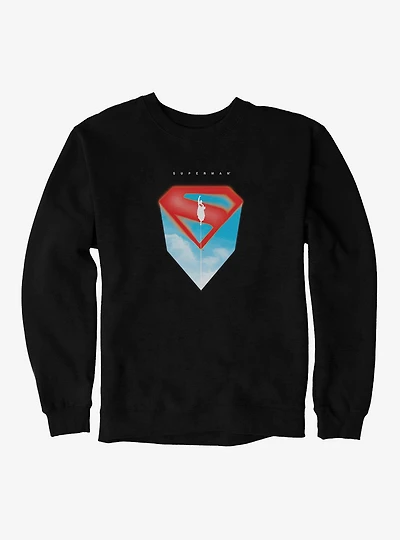 DC Comics Superman Flying Silhouette Sweatshirt