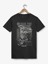 How To Train Your Dragon Night Fury Stats T-Shirt