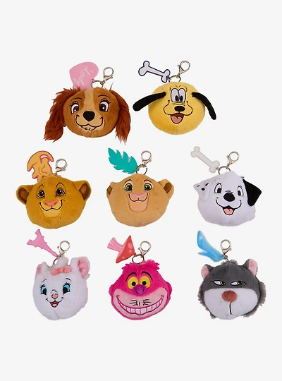 Disney Cats & Dogs Blind Bag Plush Keychain