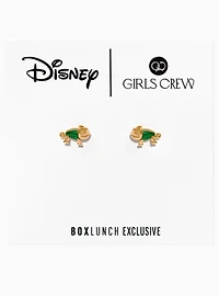 Girls Crew Disney Tangled Pascal Rhinestone Stud Earrings — BoxLunch Exclusive