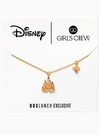 Girls Crew Disney Sleeping Beauty's Castle Necklace — BoxLunch Exclusive