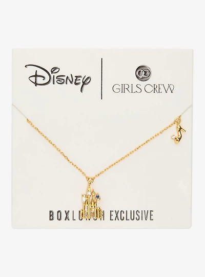 Girls Crew Disney Cinderella's Castle Necklace — BoxLunch Exclusive