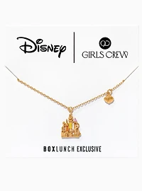 Girls Crew Disney The Little Mermaid Ariel's Castle Necklace - BoxLunch Exclusive