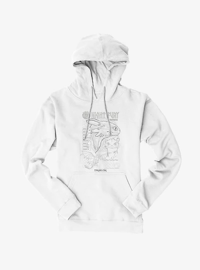 How To Train Your Dragon Night Fury Stats Hoodie