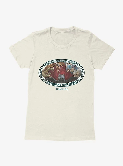 How To Train Your Dragon Dragons Are Real Womens T-Shirt