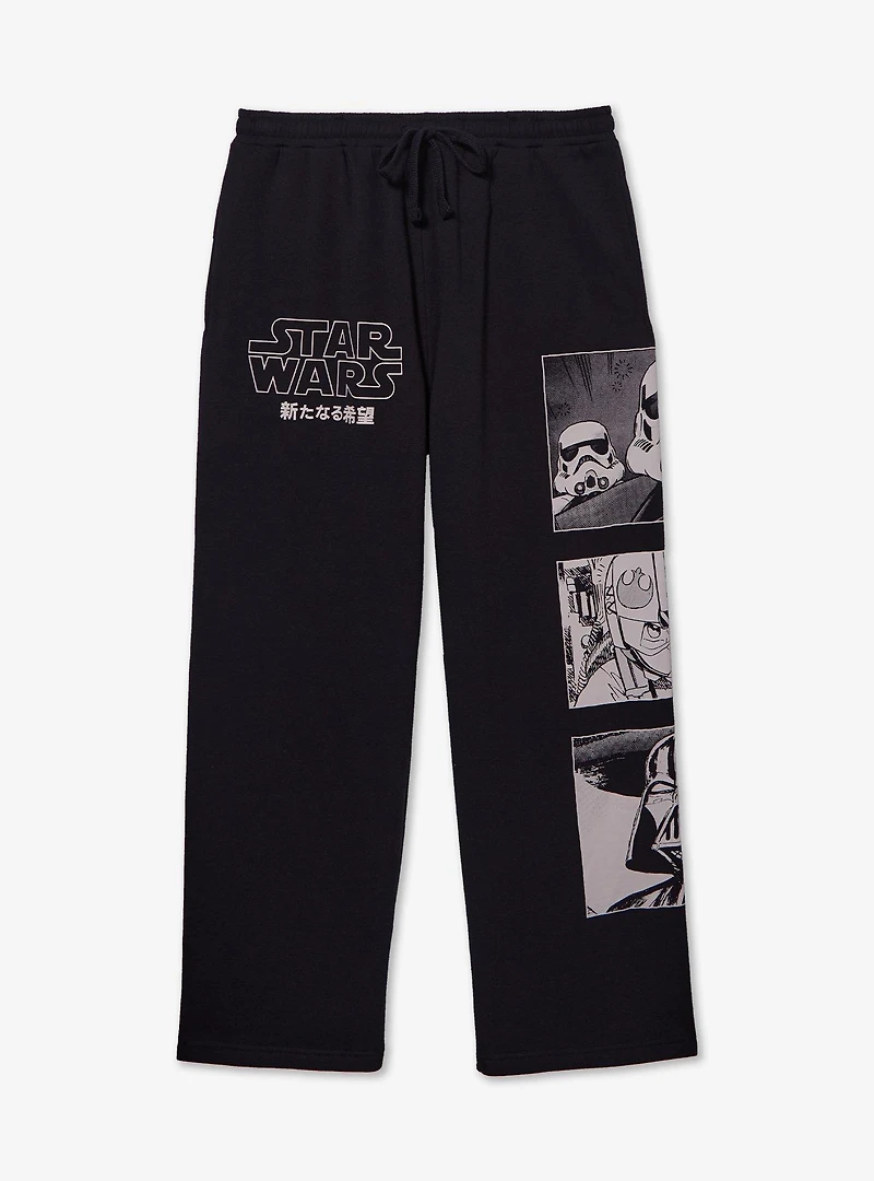 Star Wars Manga Panels Sweatpants — BoxLunch Exclusive