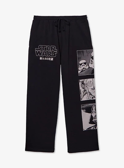 Star Wars Manga Panels Sweatpants — BoxLunch Exclusive