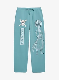 One Piece Zoro Wide Leg Sweatpants — BoxLunch Exclusive