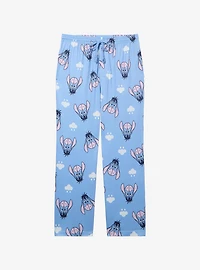 Disney Winnie the Pooh Eeyore Clouds Allover Print Sleep Pants - BoxLunch Exclusive