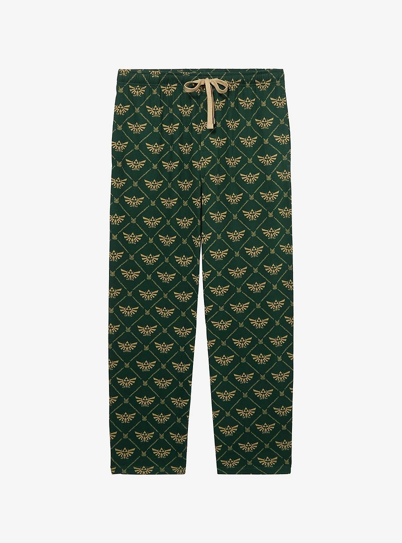The Legend of Zelda Hyrule Allover Print Sleep Pants — BoxLunch Exclusive