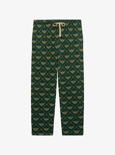 The Legend of Zelda Hyrule Allover Print Sleep Pants — BoxLunch Exclusive