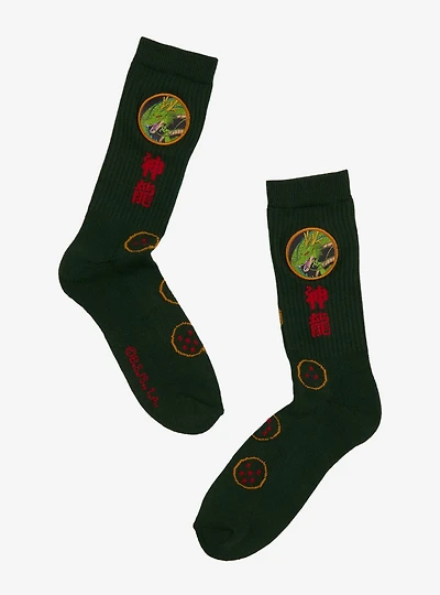 Dragon Ball Z Shenron Patch Crew Socks - BoxLunch Exclusive