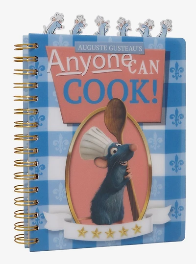 Disney Pixar Ratatouille Anyone Can Cook Journal With Tabs — BoxLunch Exclusive