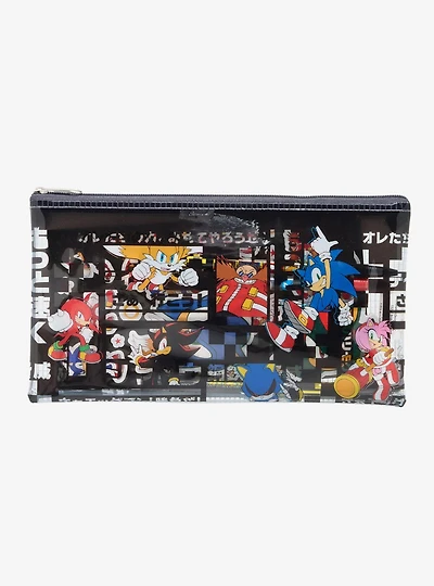 Sonic the Hedgehog Character Pencil Pouch Set — BoxLunch Exclusive