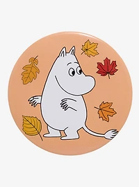 Moomin Autumn Leaves Button Pin