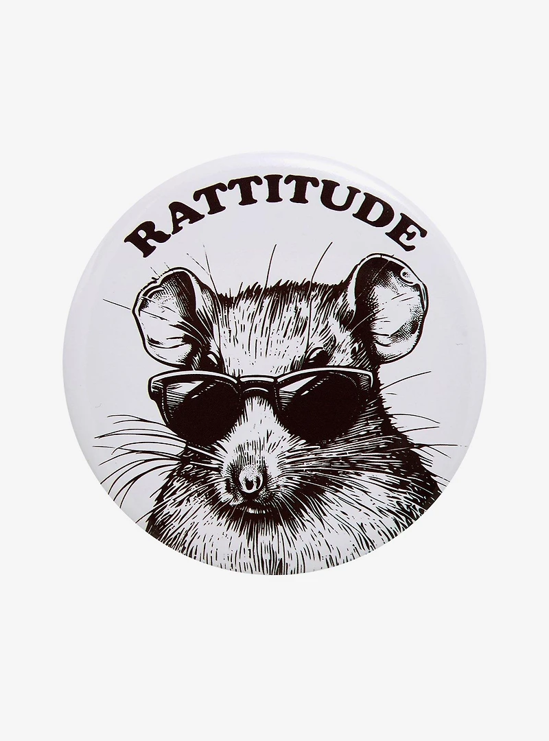 Rattitude Button Pin — BoxLunch Exclusive
