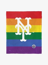 MLB New York Mets Pride Series Silk Touch Throw Blanket