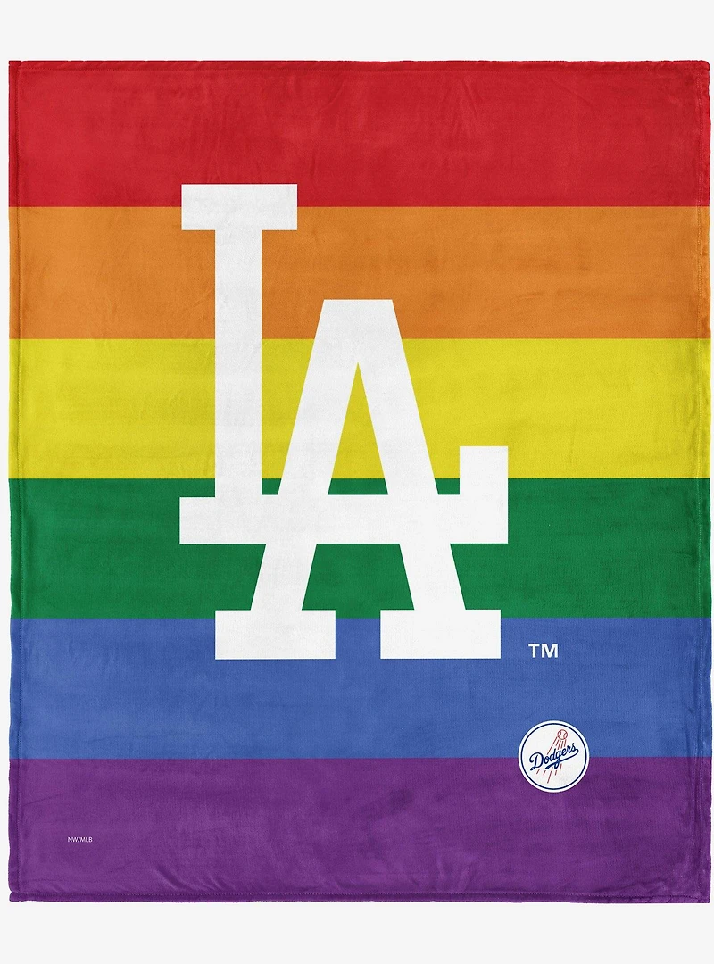 MLB Houston Astros Pride Series Silk Touch Throw Blanket