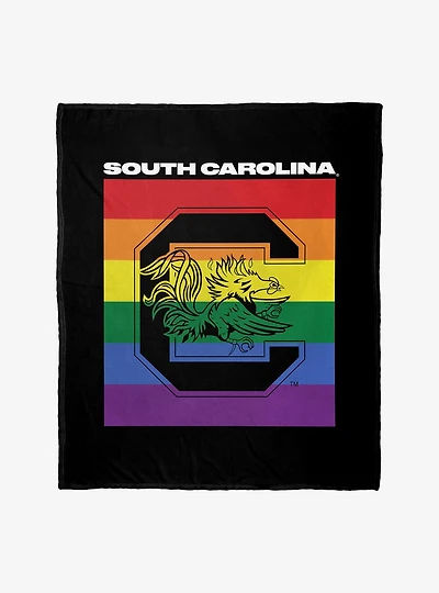 NCAA South Carolina Pride Series Silk Touch Throw Blanket