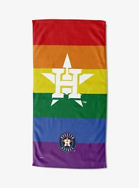 MLB Houston Astros Pride Series Beach Towel