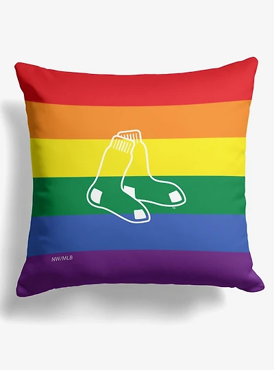 MLB Boston Red Sox Pride Series Throw Pillow
