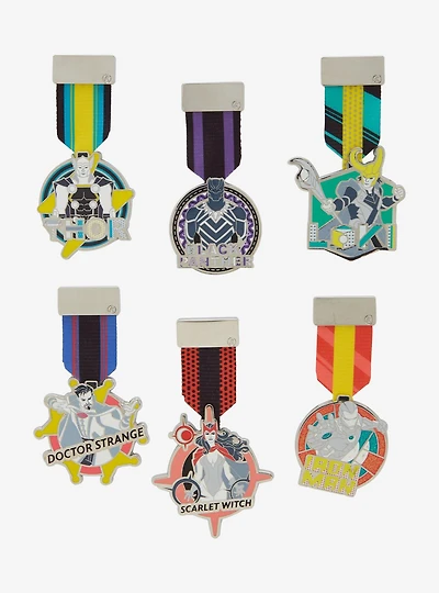 Marvel Heroes Medal Blind Box Enamel Pin — BoxLunch Exclusive