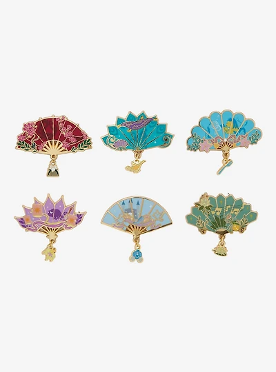 Disney Princess Fan Blind Box Enamel Pin — BoxLunch Exclusive
