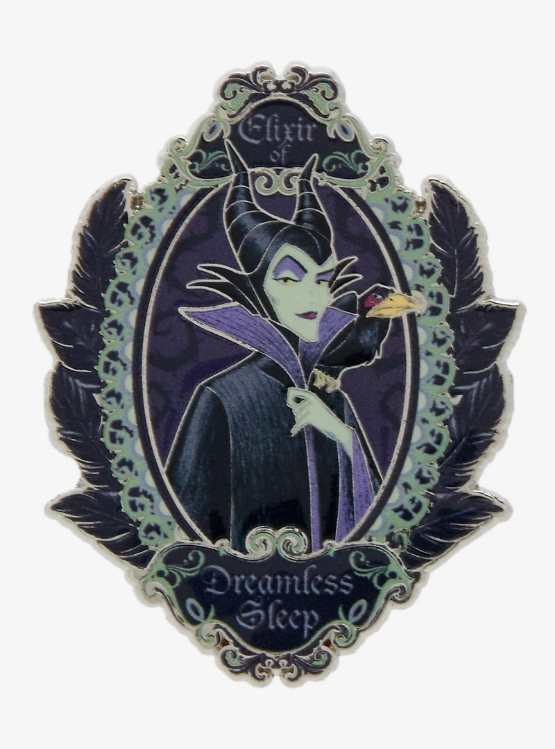 Disney Sleeping Beauty Maleficent Dreamless Sleep Enamel Pin — BoxLunch Exclusive