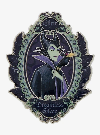 Disney Sleeping Beauty Maleficent Dreamless Sleep Enamel Pin — BoxLunch Exclusive