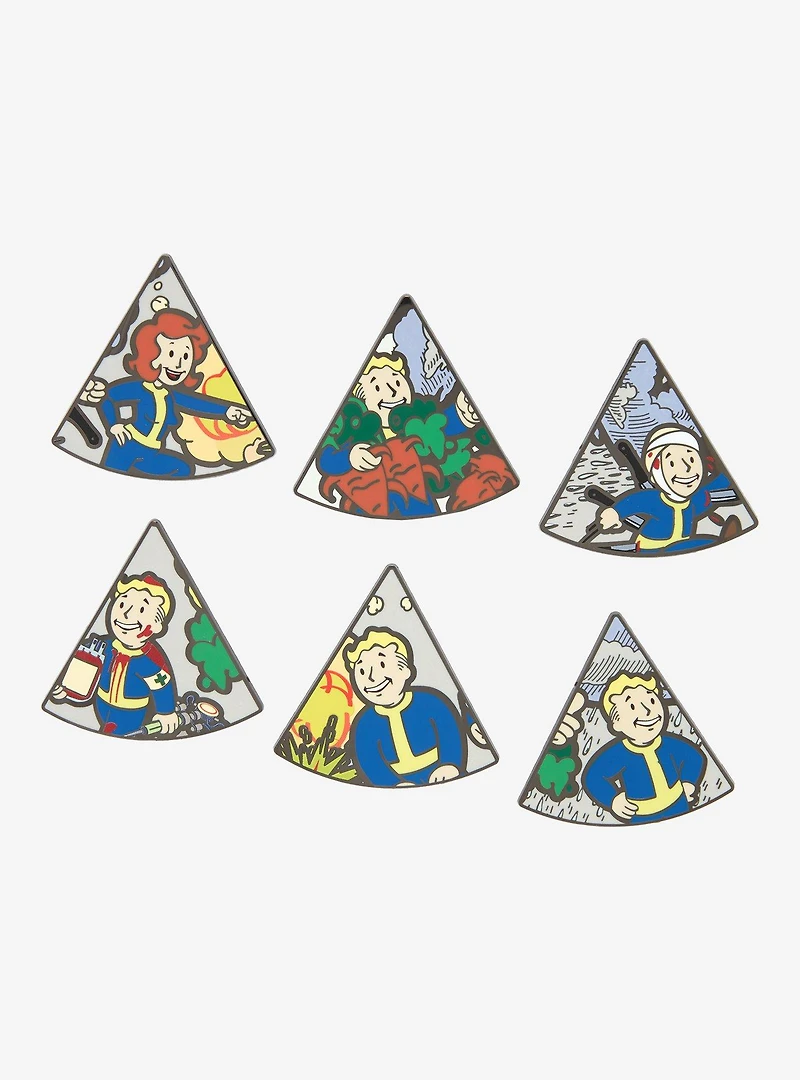 Fallout Vault Boy Pie Slice Blind Box Enamel Pin — BoxLunch Exclusive